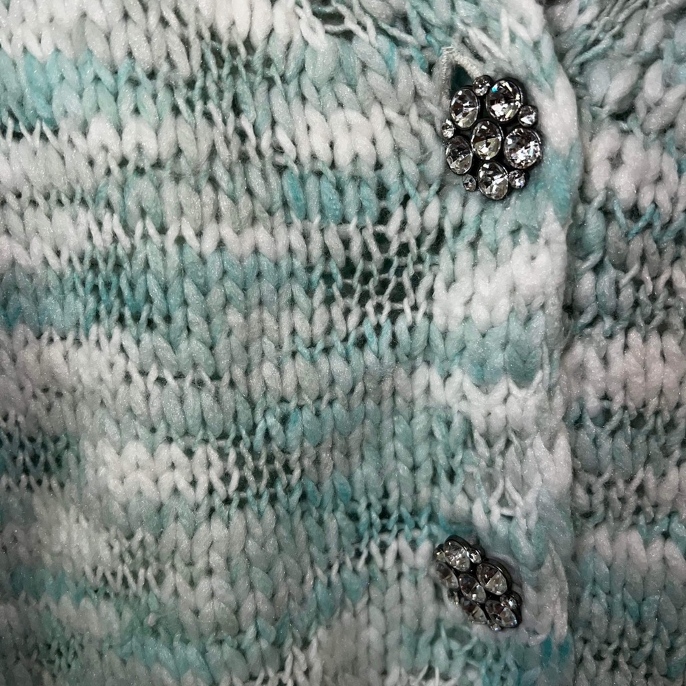 Multi-Colored Cardigan Sweater - Picture 4 of 4